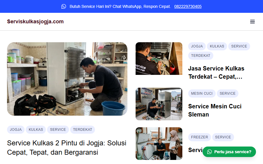 Servis Kulkas Jogja